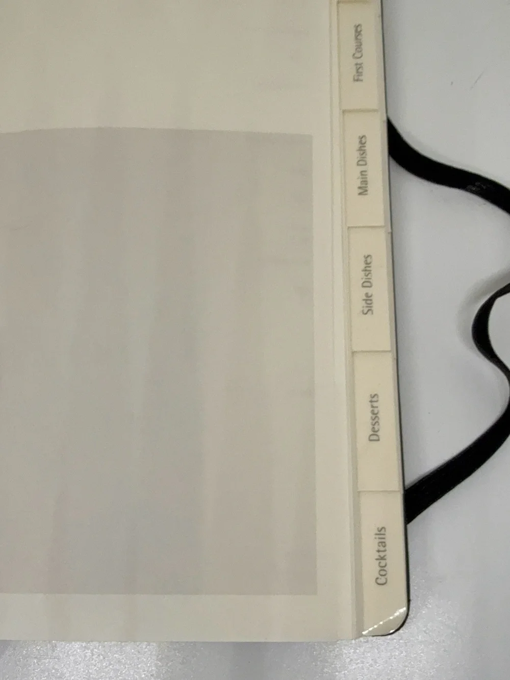 Moleskine Passions Recipe Journal Food Cooking Notebook Black Hardcover